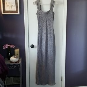 Grey/white maxi dress Jonathan Martin size 5